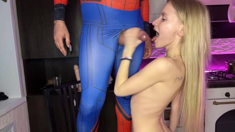Blowing spider-dick