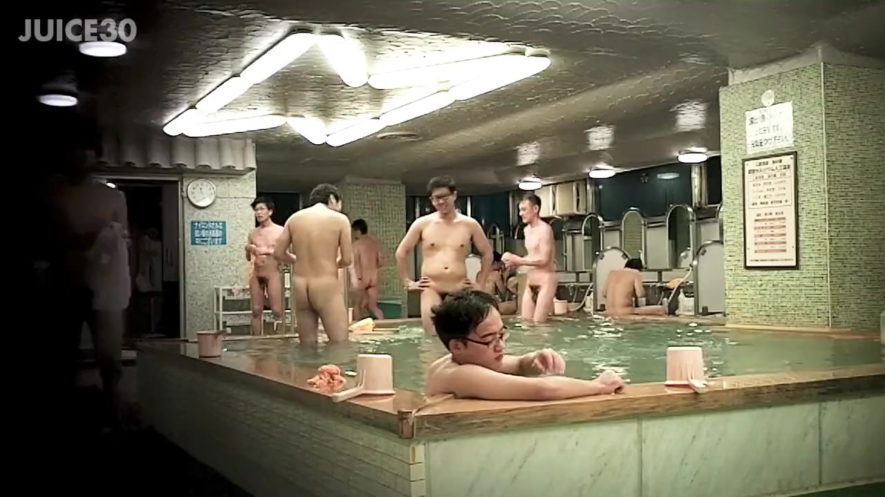 ASIAN MEN AT THE PUBLIC BATH
