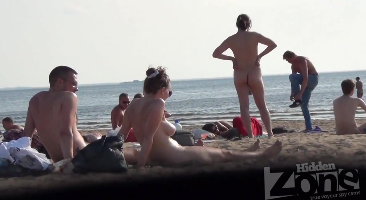 crowded, nudist, beach, series - video 3