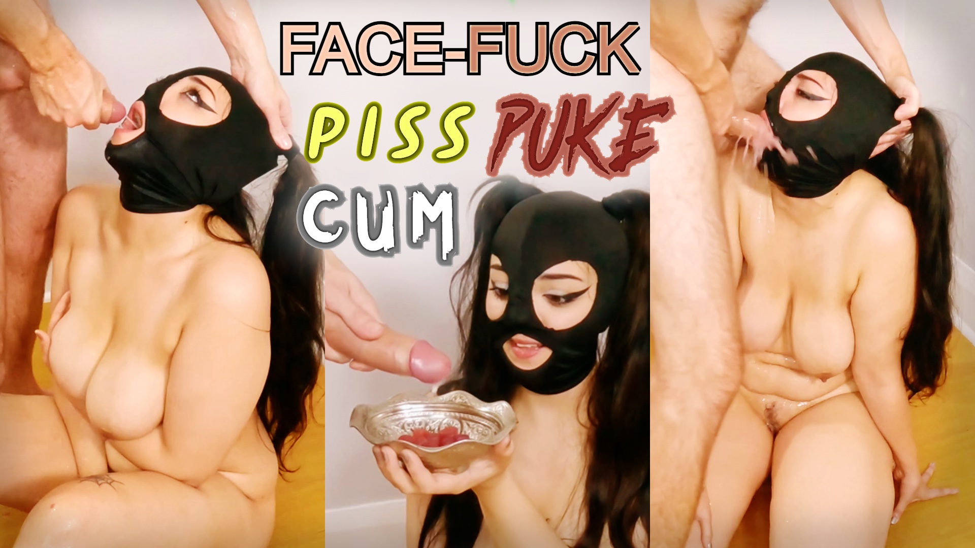 Face-Fuck, Piss, Puke, Cum