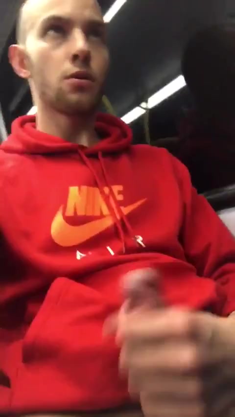 jerking in the subway - video 2
