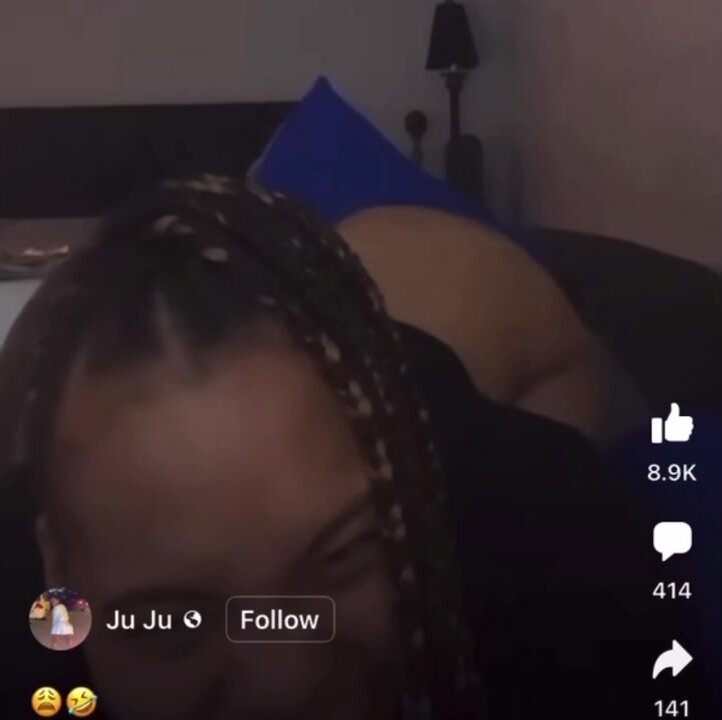 iG Model JuJu Thot Throwin Her Funky Ass In the Air