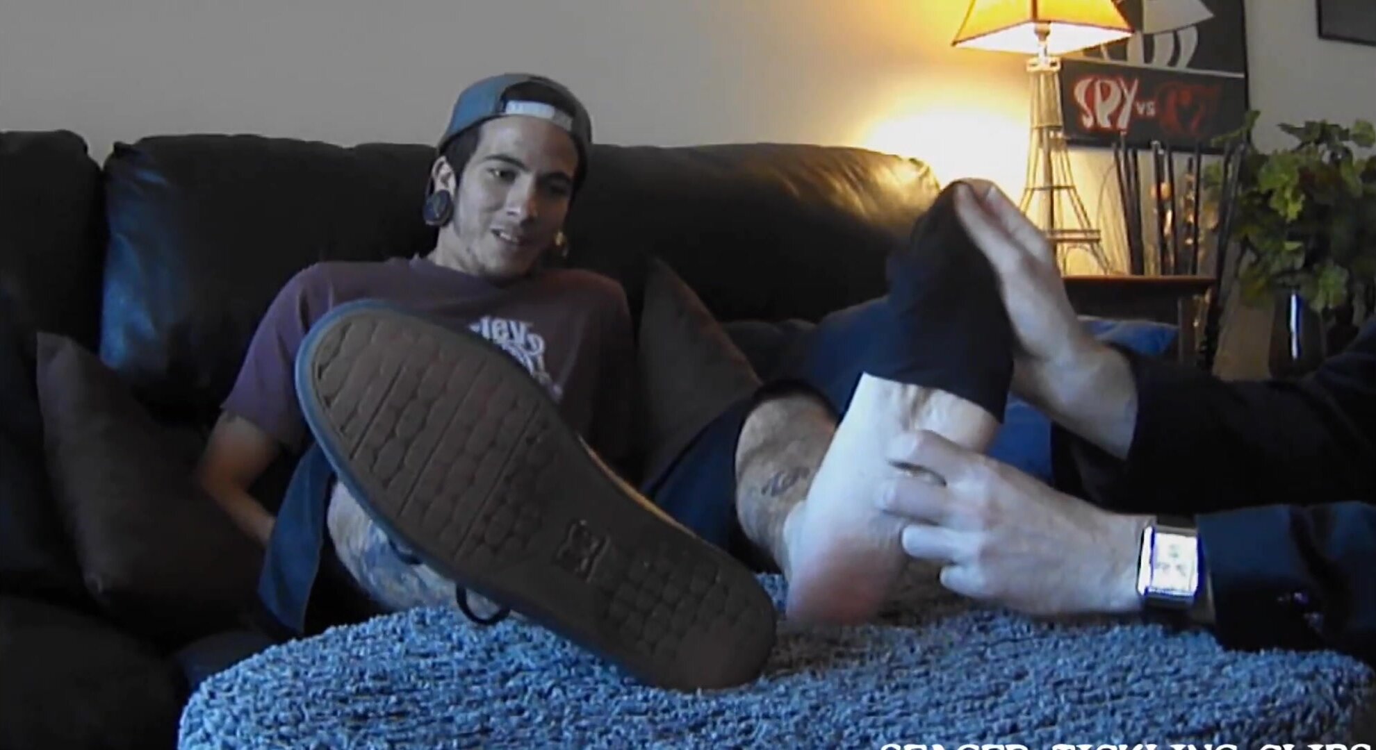 Sexy Skater Soles Tickled