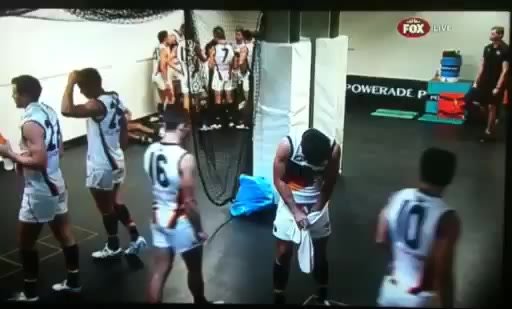 Australian Rugby player showing dick on TV