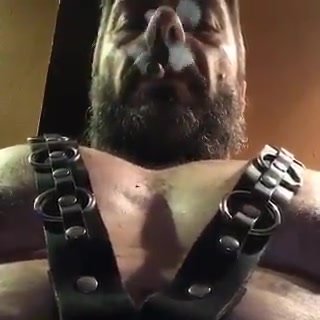 Smoking in harness - video 2