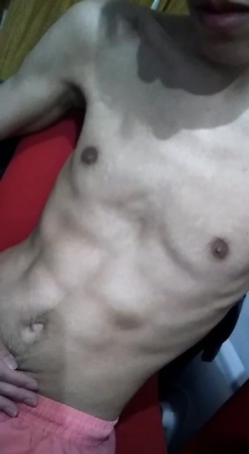 twink navel abs play
