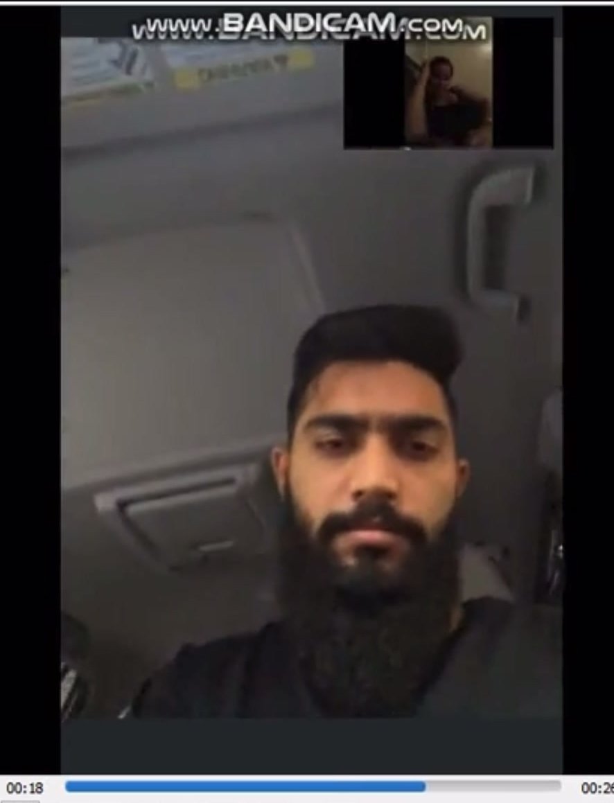 Bearded Pakistani lad baited - video 2
