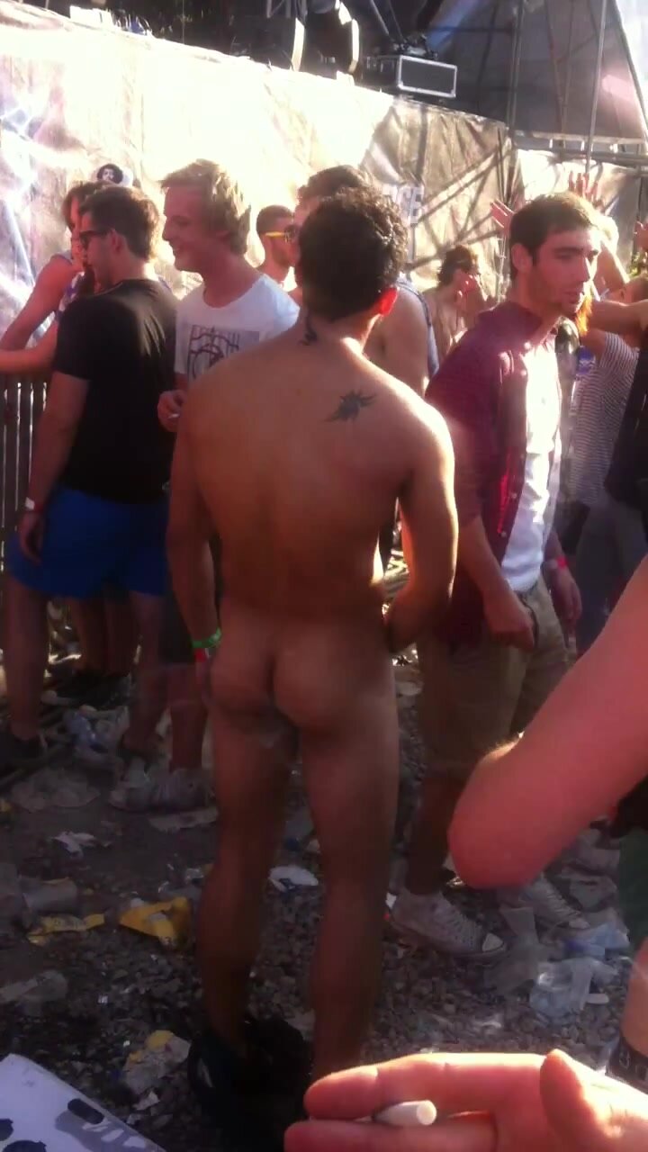 Hot Guy Naked At A Concert