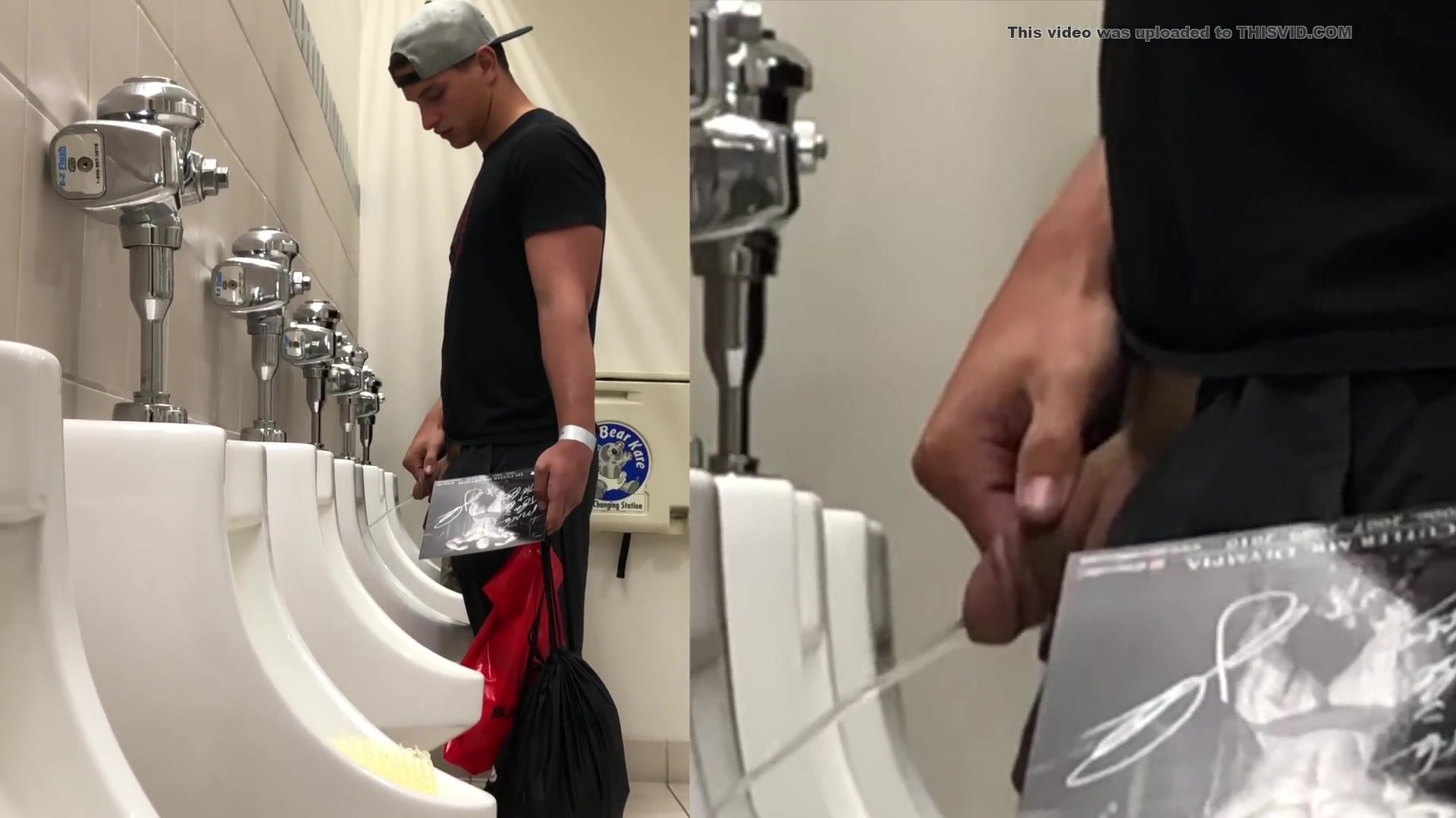 Hot guy taking a piss - video 4