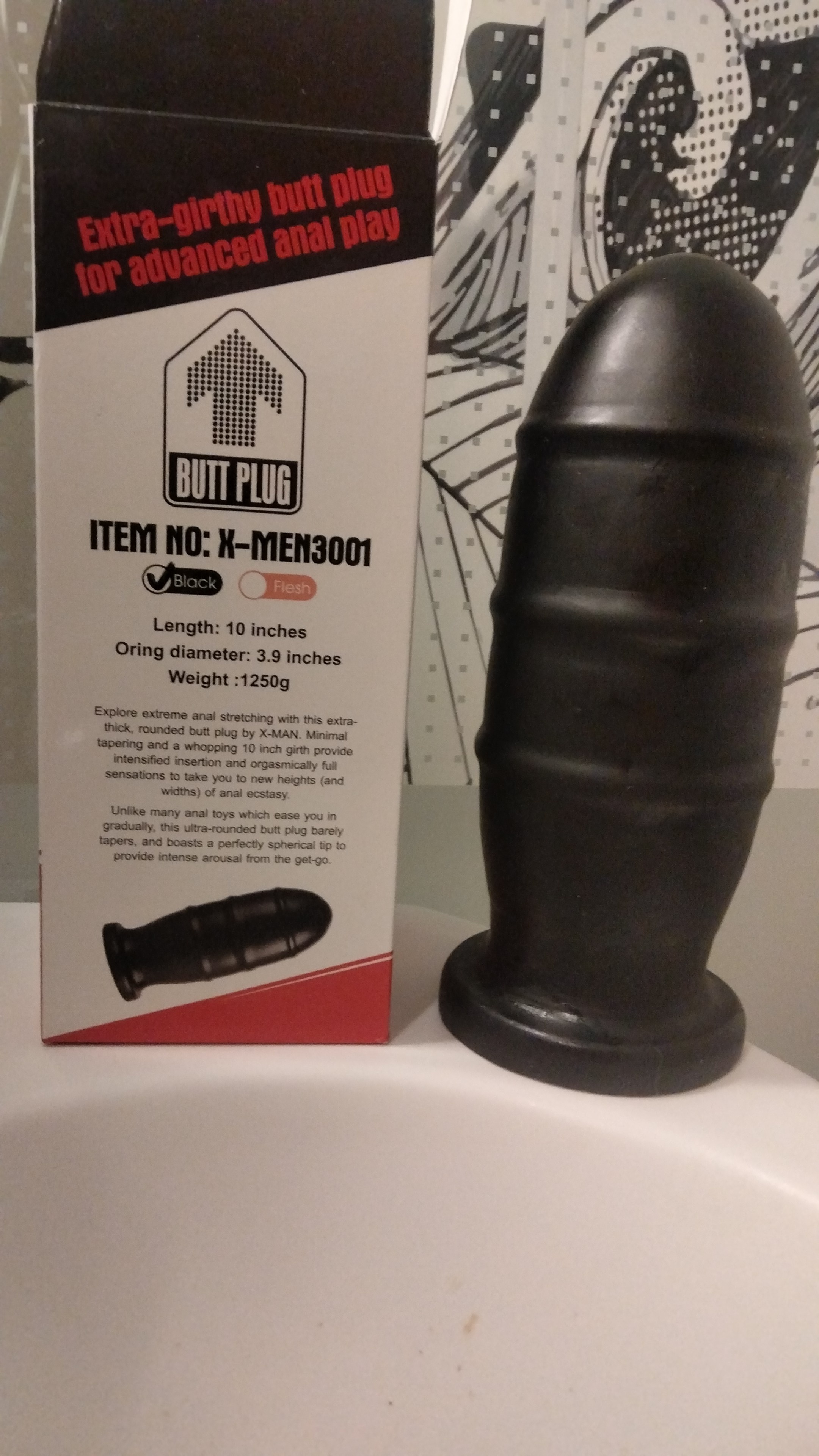 Butt plug 10 cm
