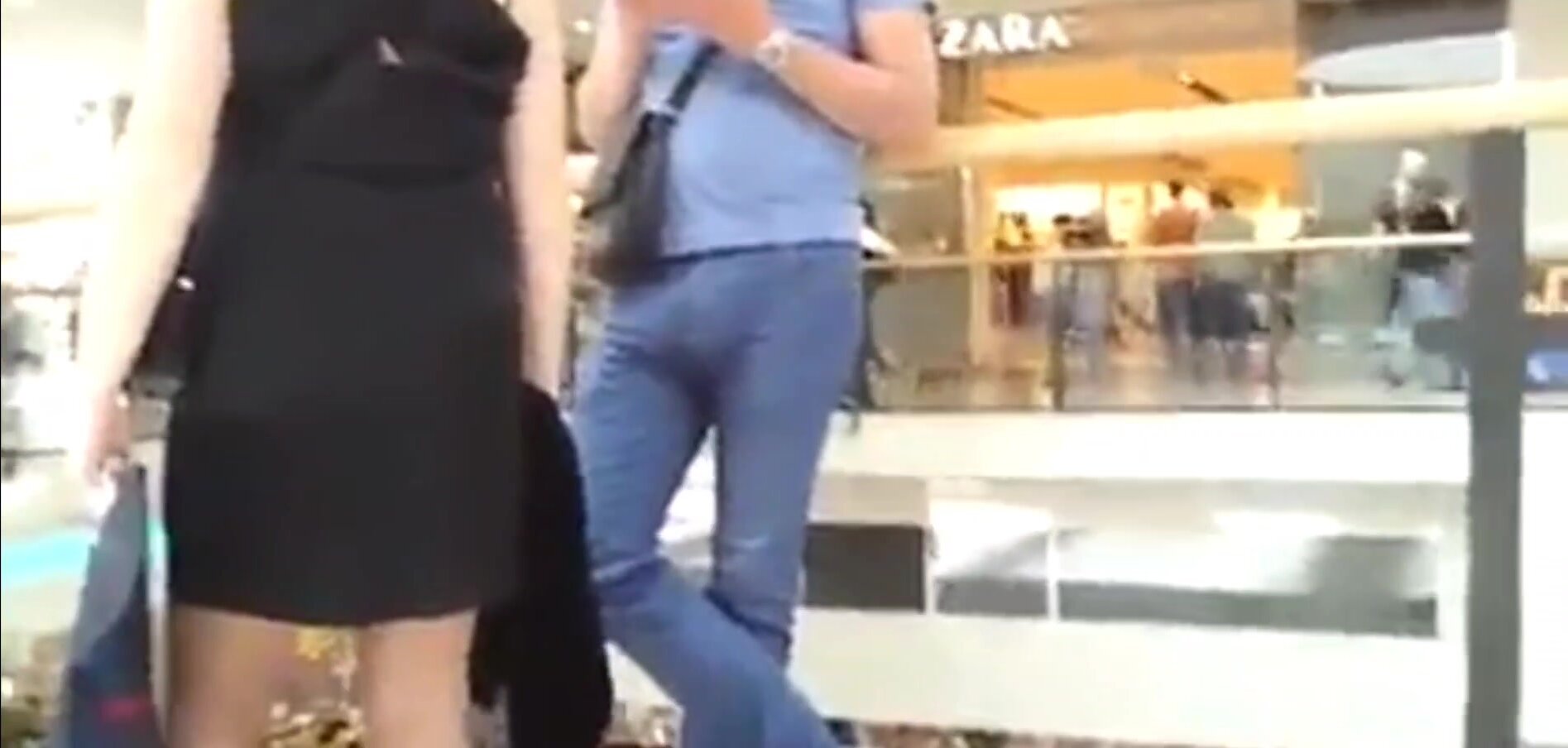 Bulge caught at the mall
