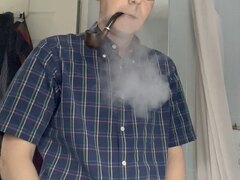Me Smoking my pipe