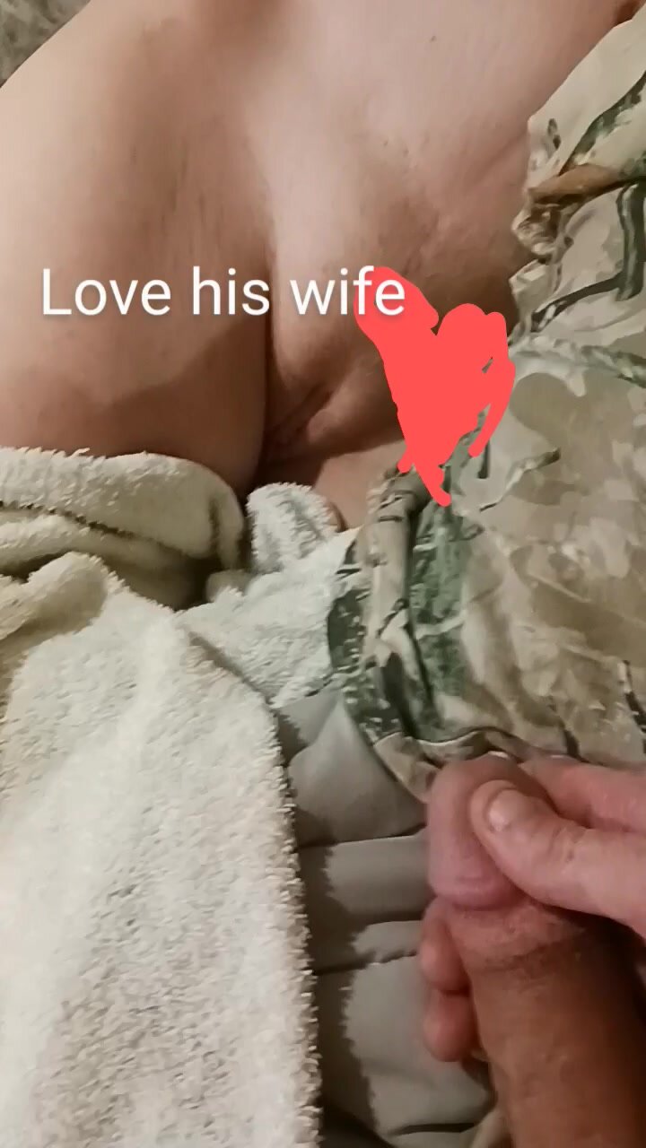 Pissing on his wife