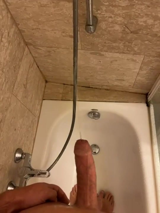 Pissing in the shower - video 35