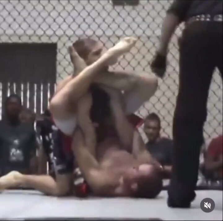 brutal mma submission