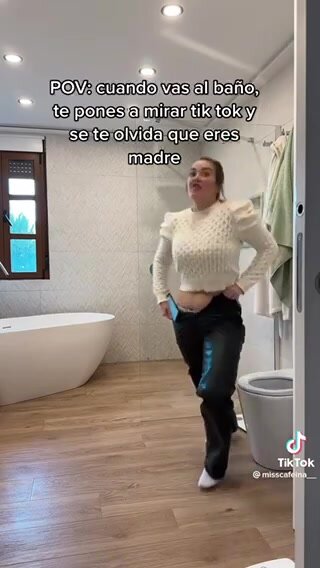 Sexy woman toilet