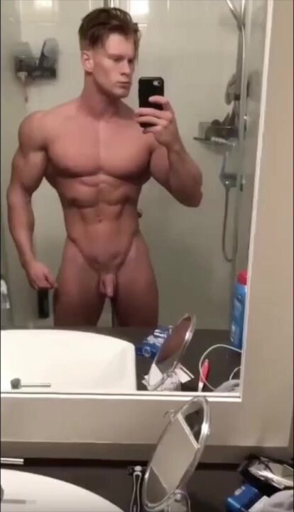 muscle guy with small softie