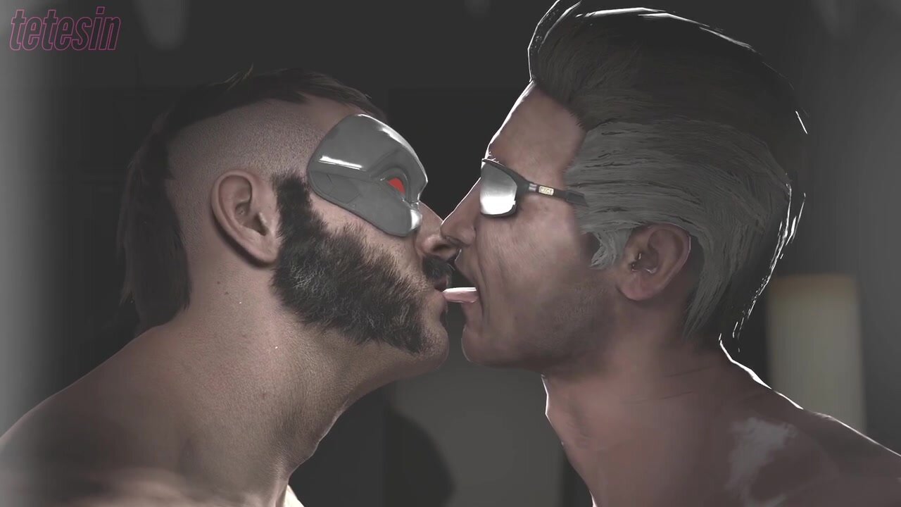 Kano and Johnny Cage Tongue Sucking Technique