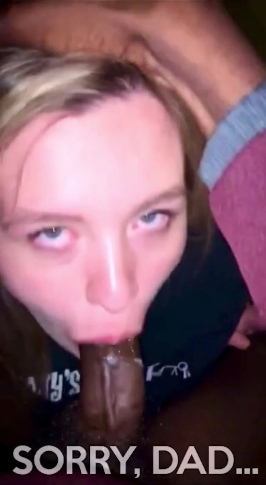 White thot sucking bbc