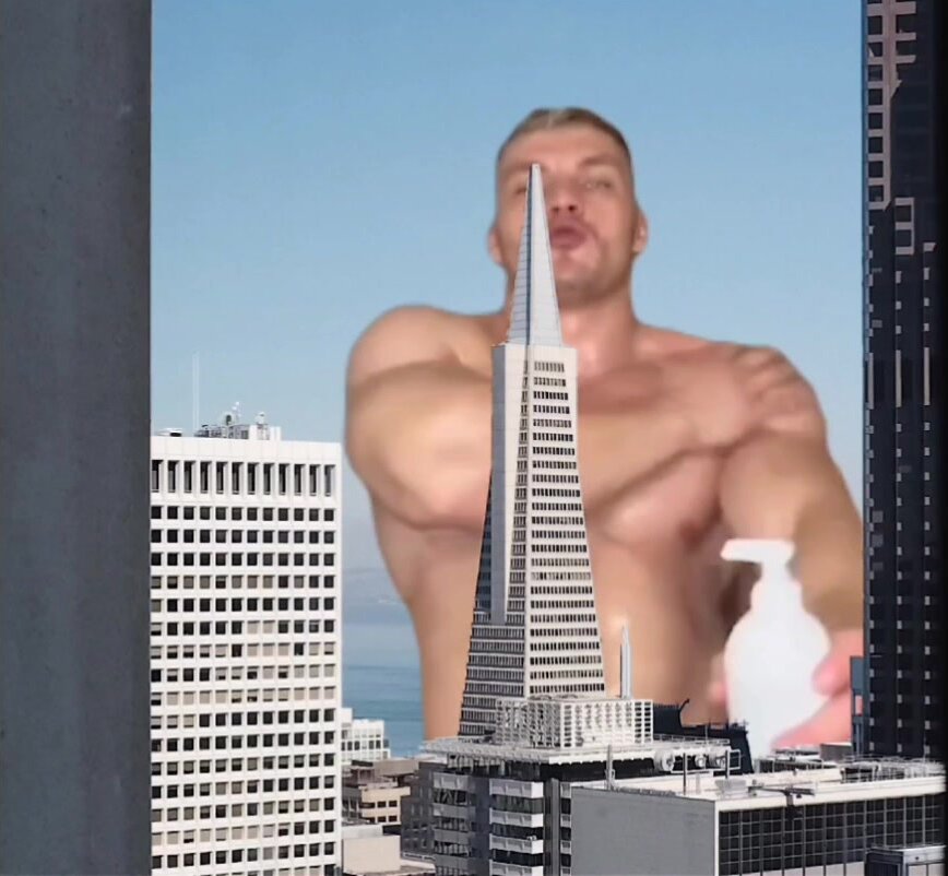 Muscle Giant Terrorizes San Francisco