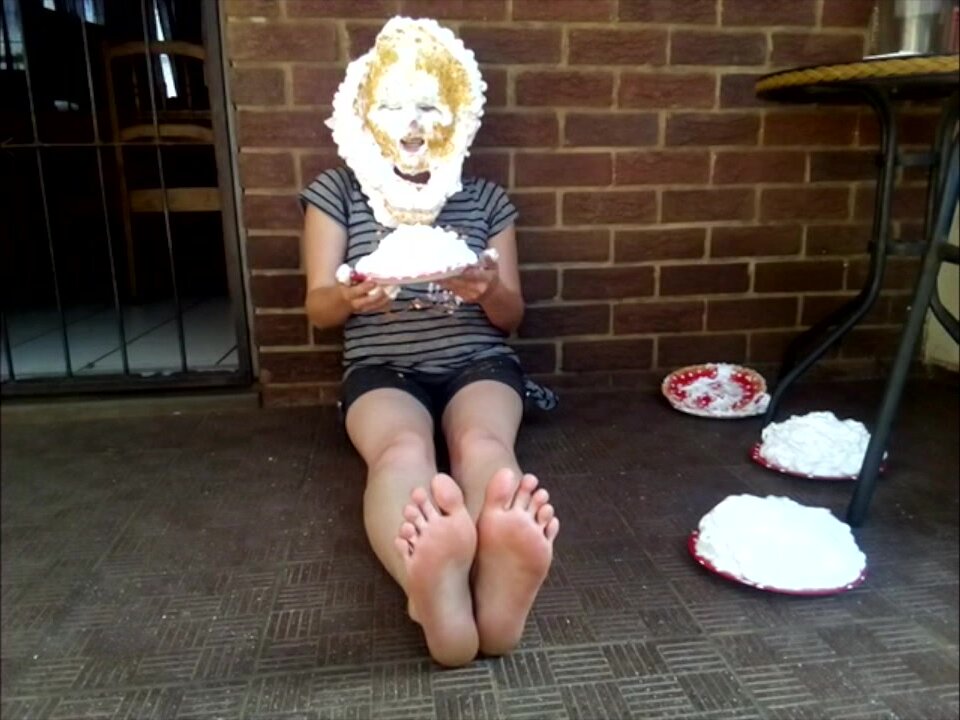 Pie in the face - video 2