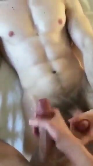 Straight college hunk experimenting with gay roommate