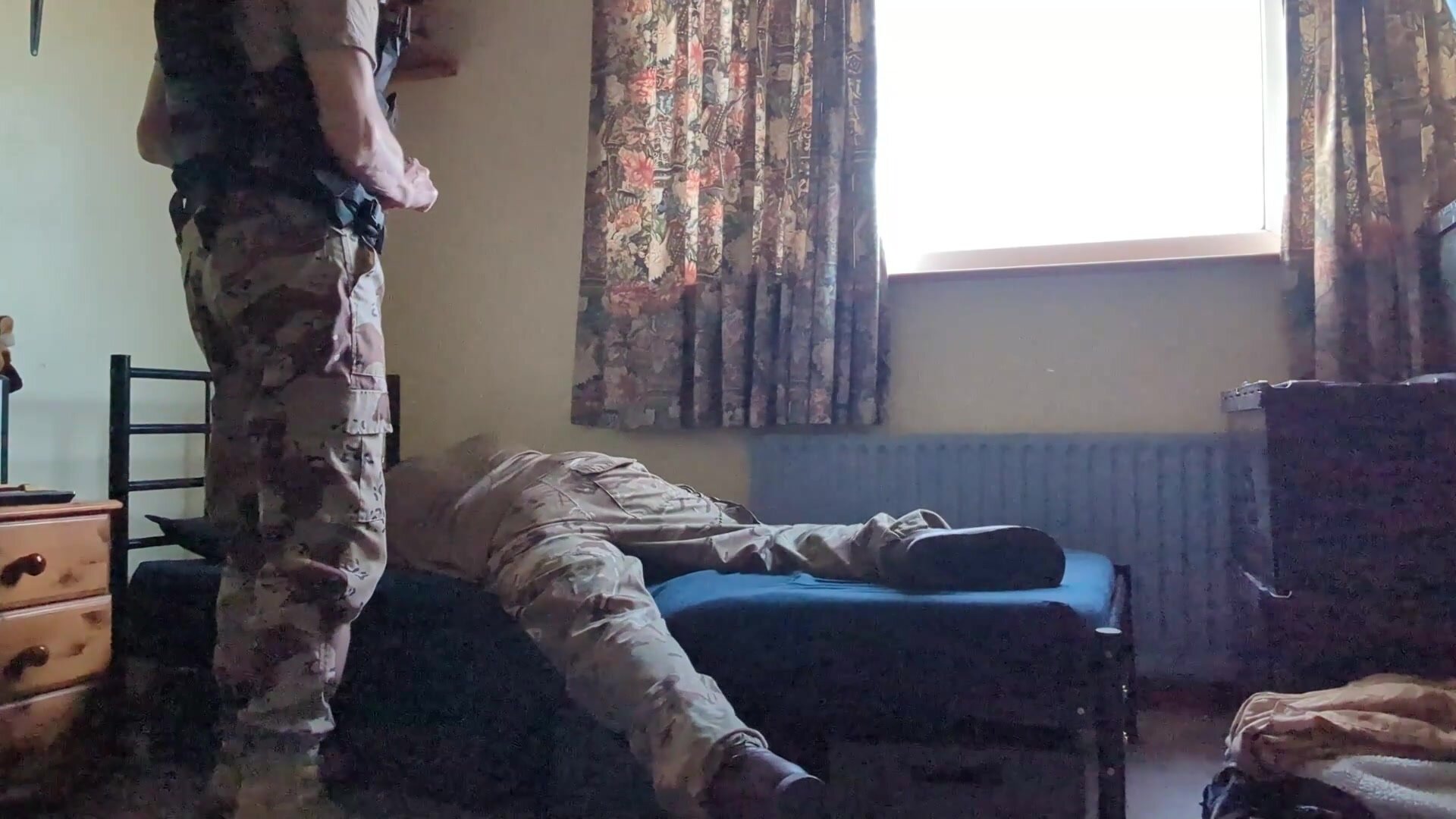 soldier taken down - video 2