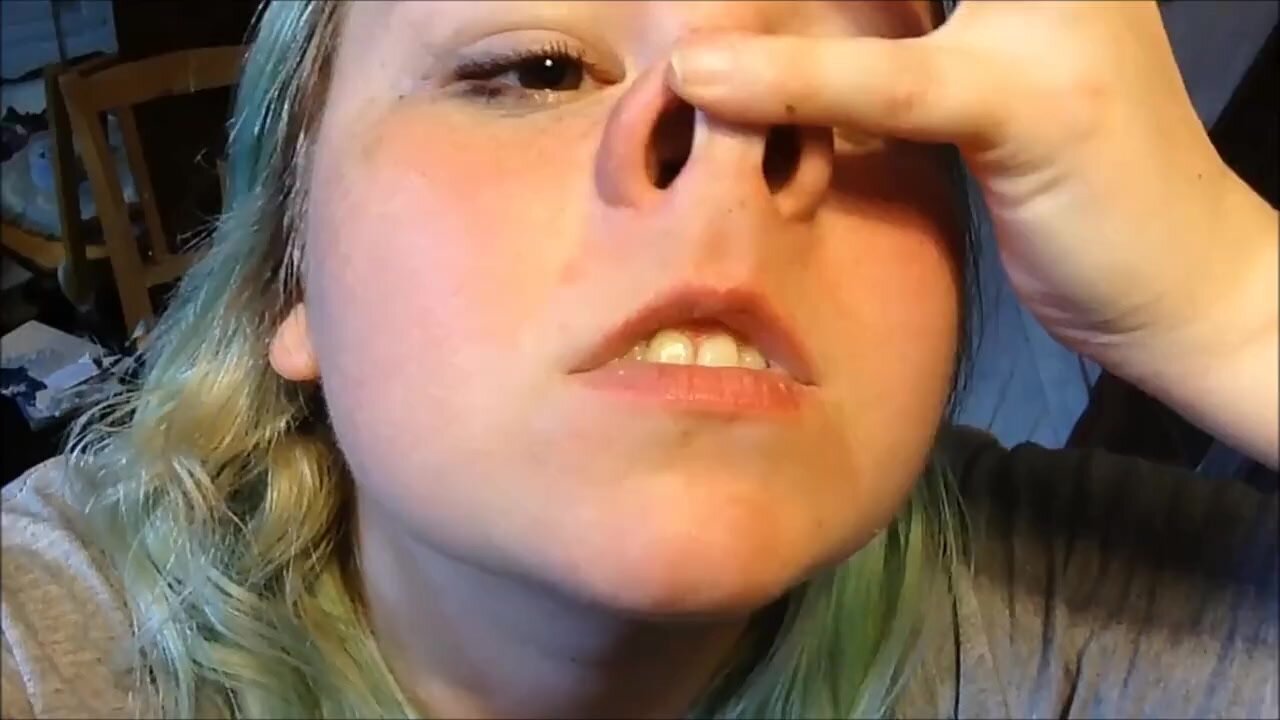 Pretty Pink Nostrils Inspection & Picking Boogers