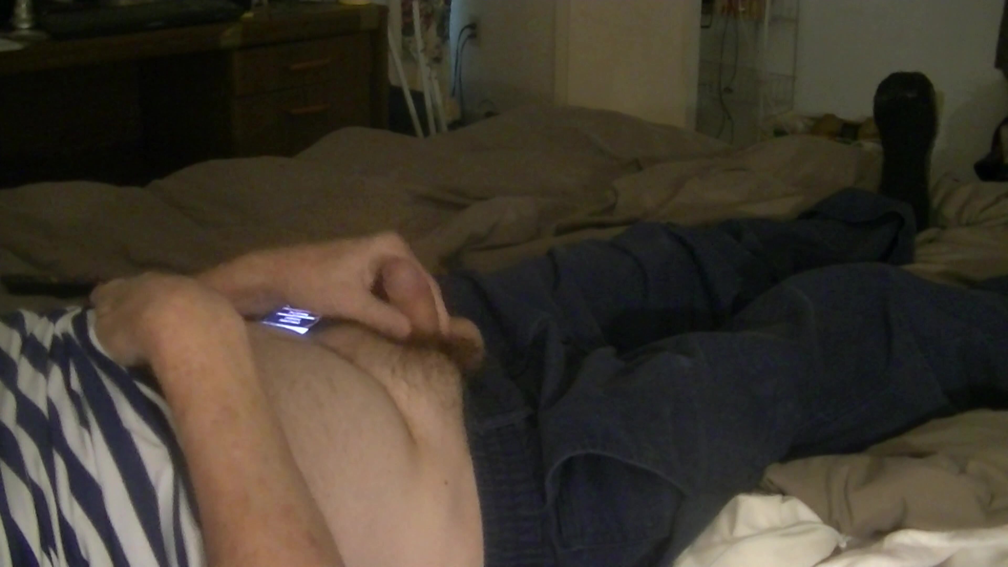 Stroking And Playing Around with my cock 5-9-2023