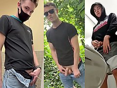 Young boys piss compilation