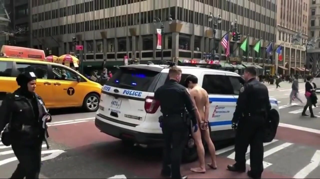 Naked arrest