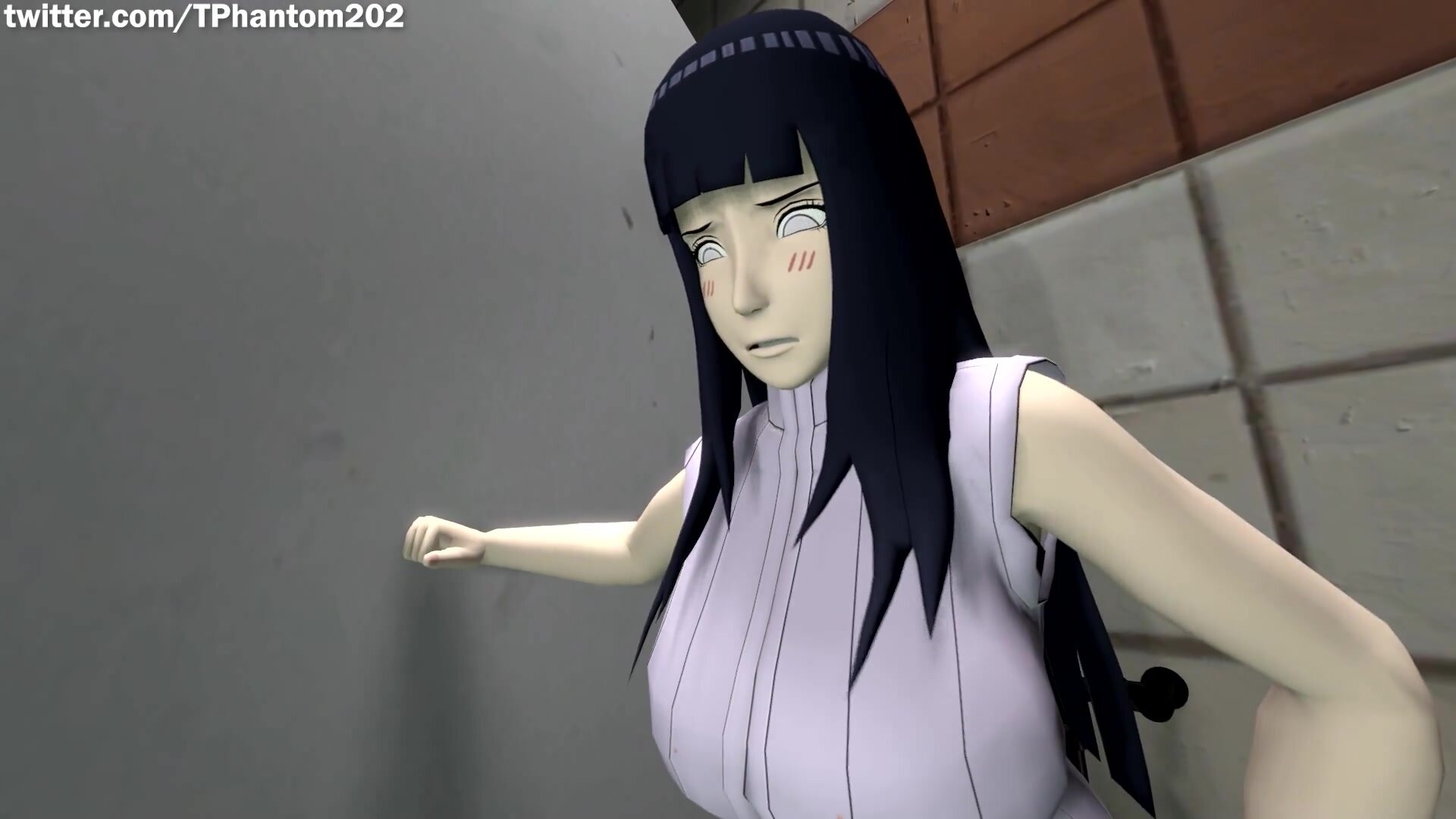 Hinata takes a huge, messy dump into a toilet