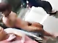 Thief / Thieves being paraded naked on mob Video 2/3