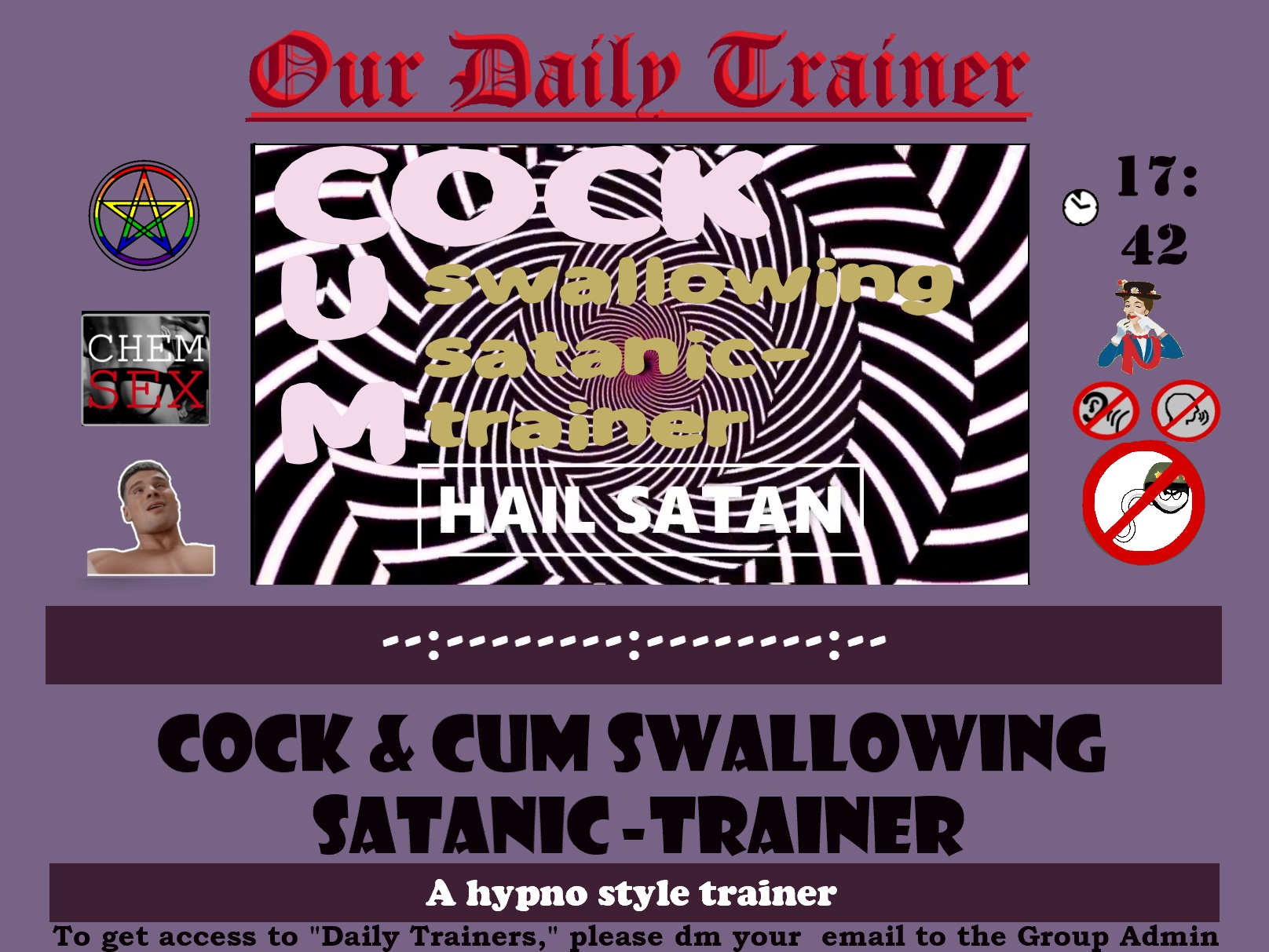 Cock & Cum Swallowing Hypno Trainer