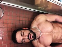 Beefy shower time