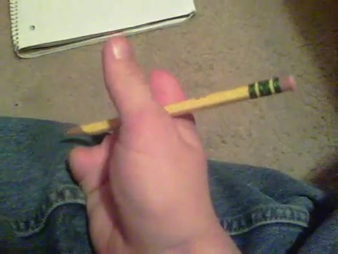 Congenital finger amputee writing