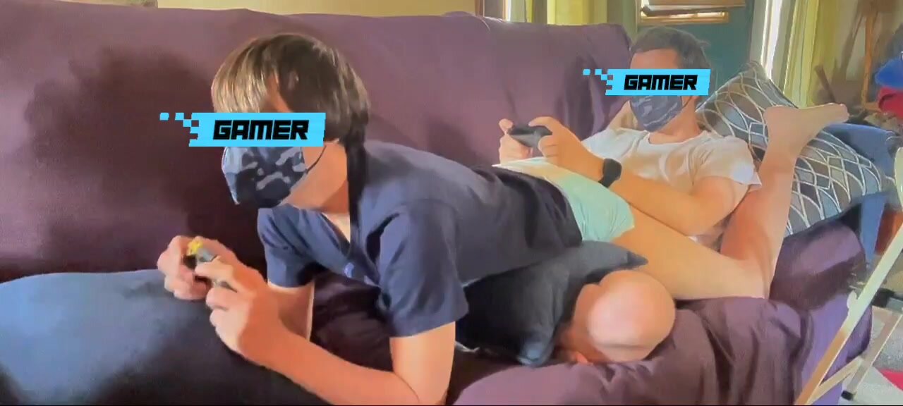 Gamer Boy Poops Diaper In Friends Face