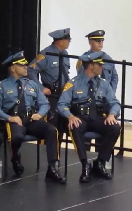 I Cum inside my pants on stage during a work graduation