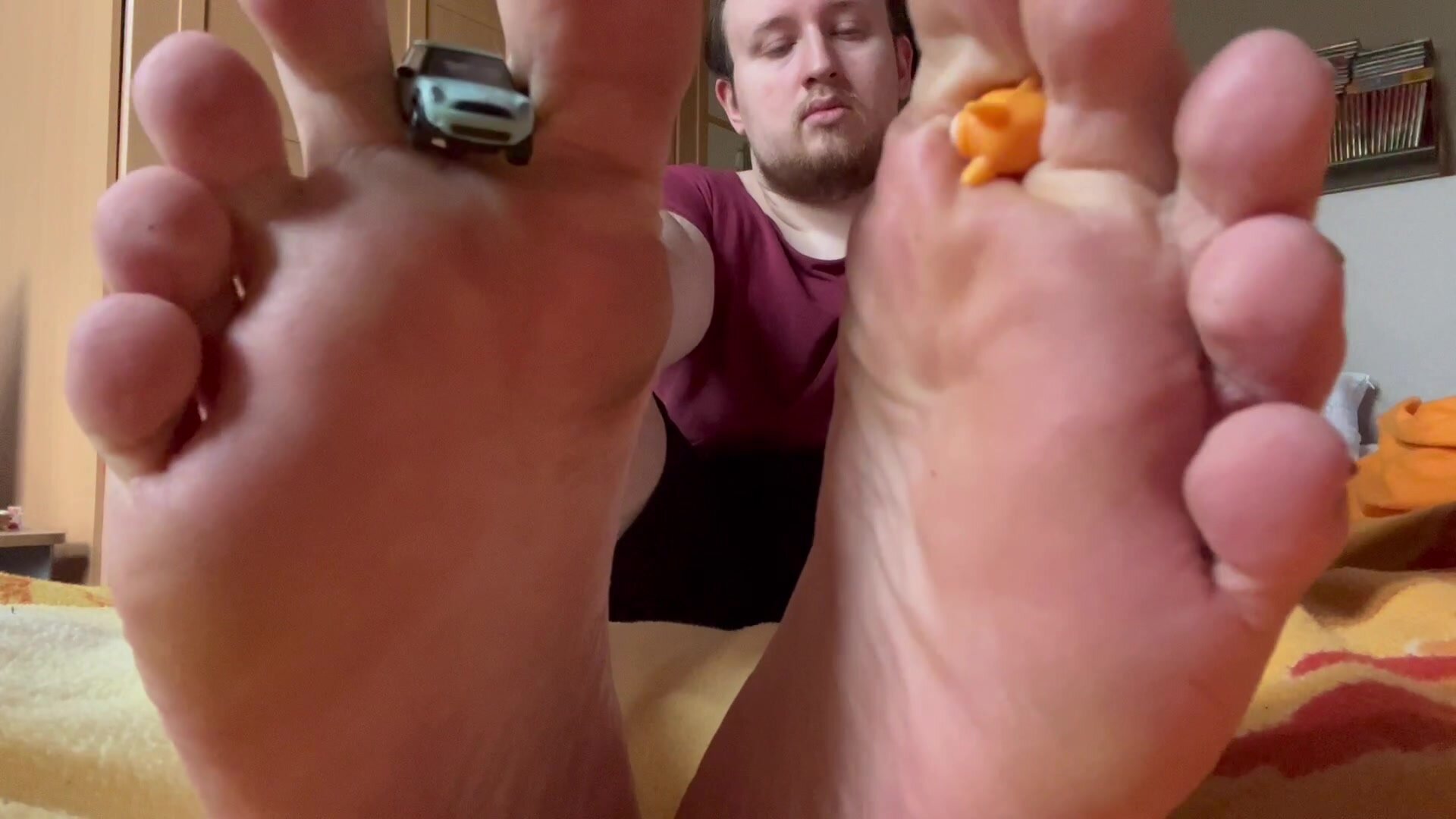 You insects need to worship my sweaty feet