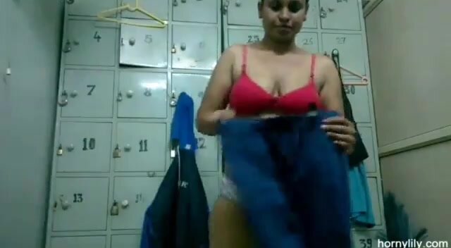 Indian girl dress change - video 2