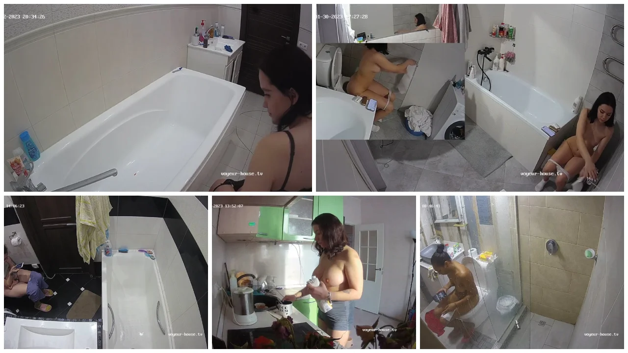 Apartment Bathroom Pooping - Live Cam Mix - Volume 22 image