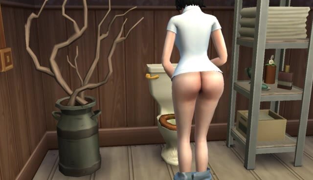 Sims 4 morning poop