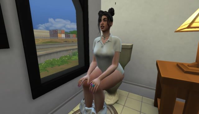 Sims 4 chubby girl strikes again