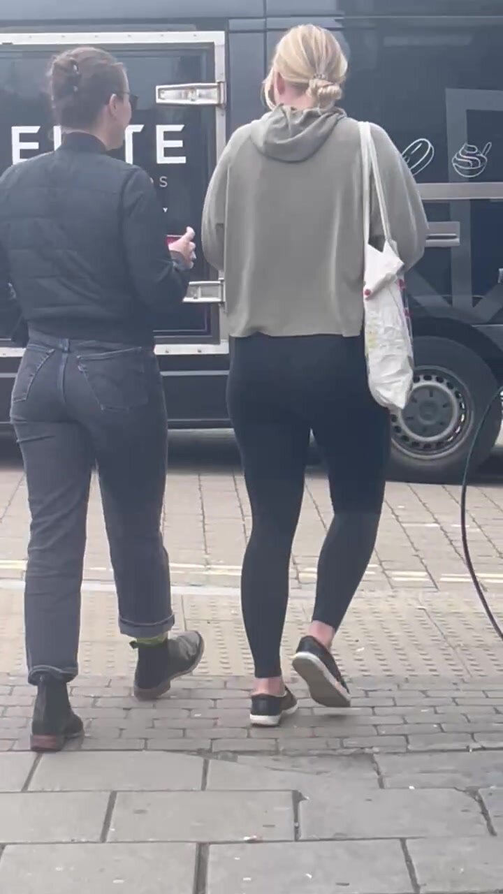 2 juicy pawgs walking in public