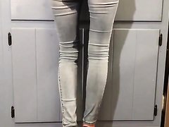 Brianna pees jeans - video 2