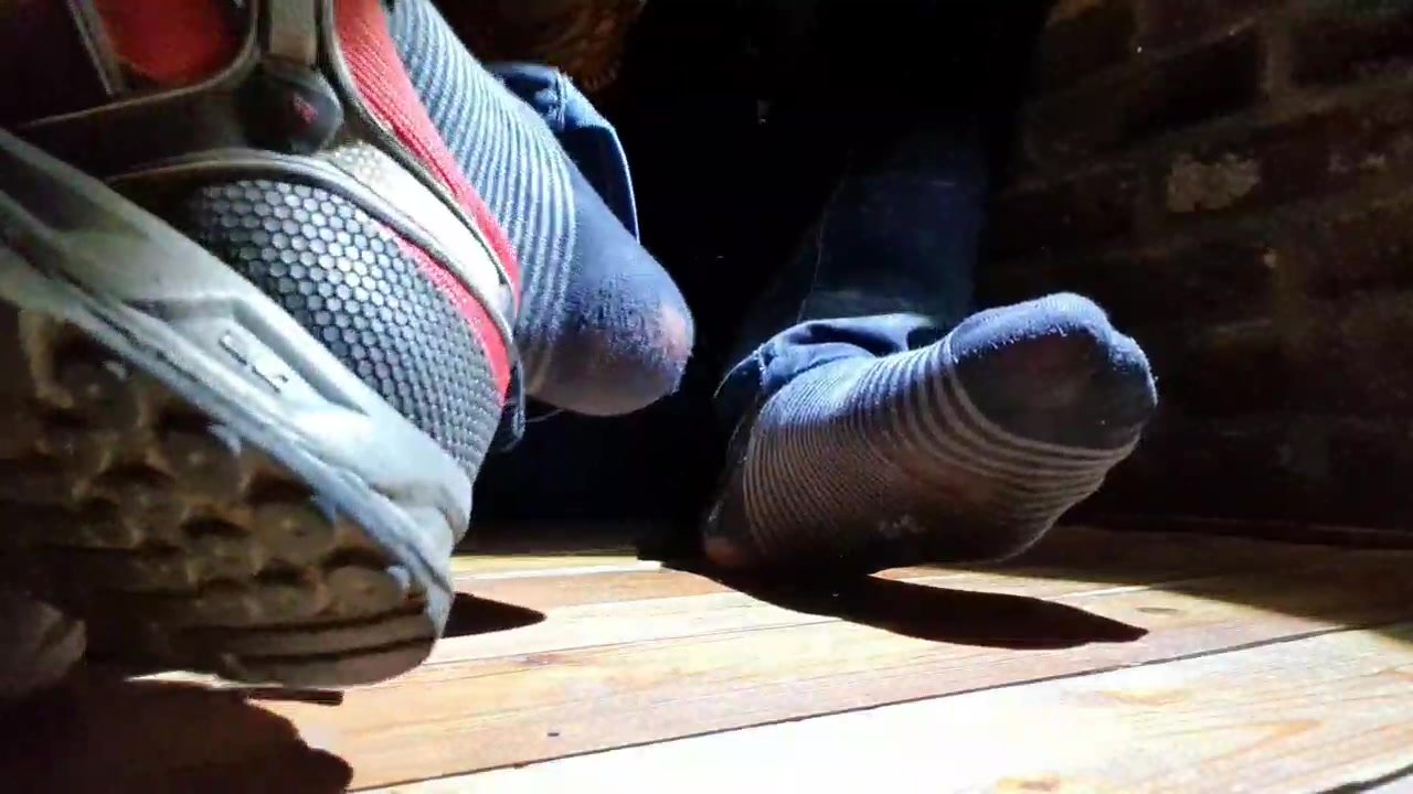 Stinky emo socks after wandering in the nature