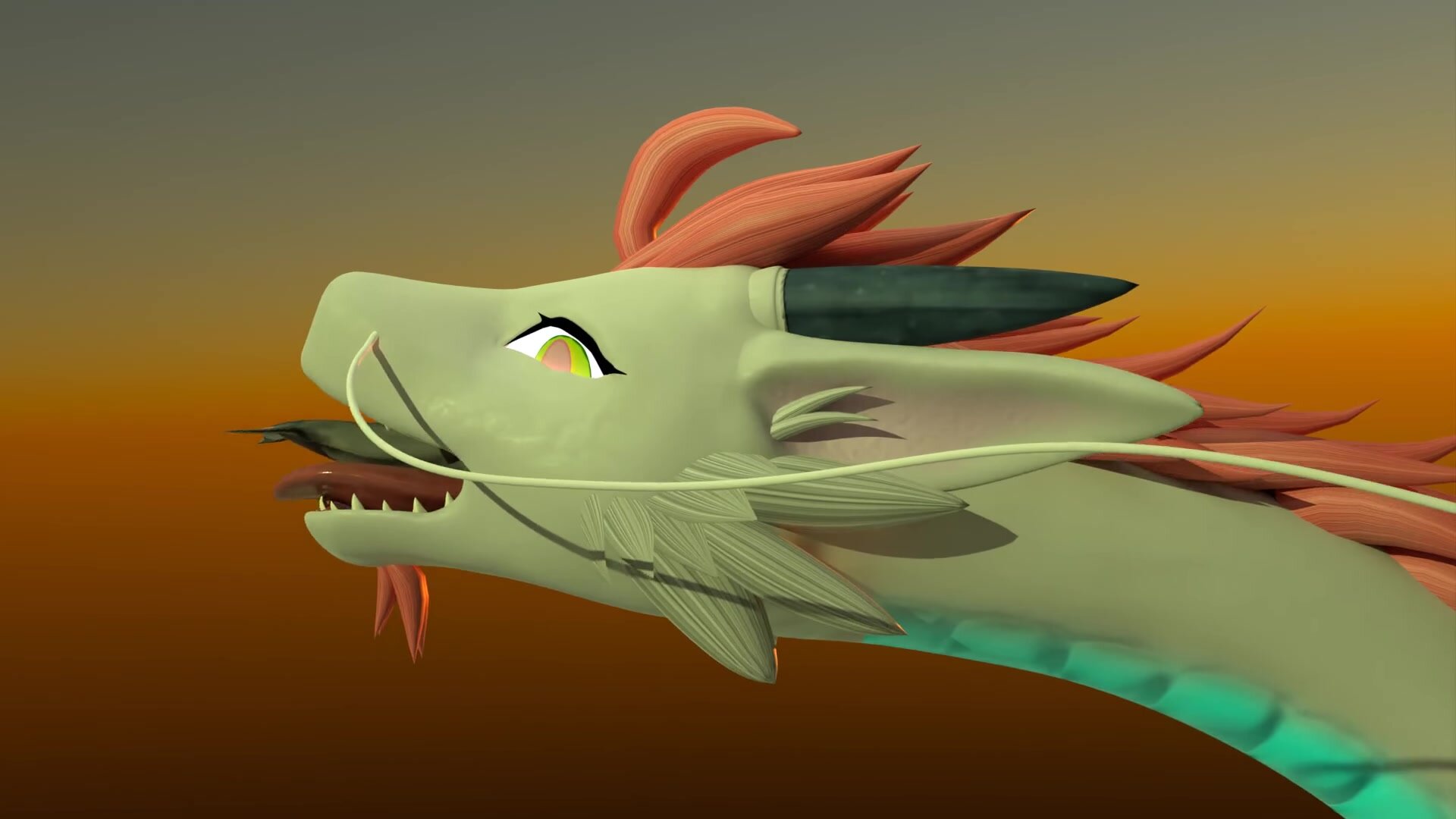 Dragon Vores a Dolphin Animation