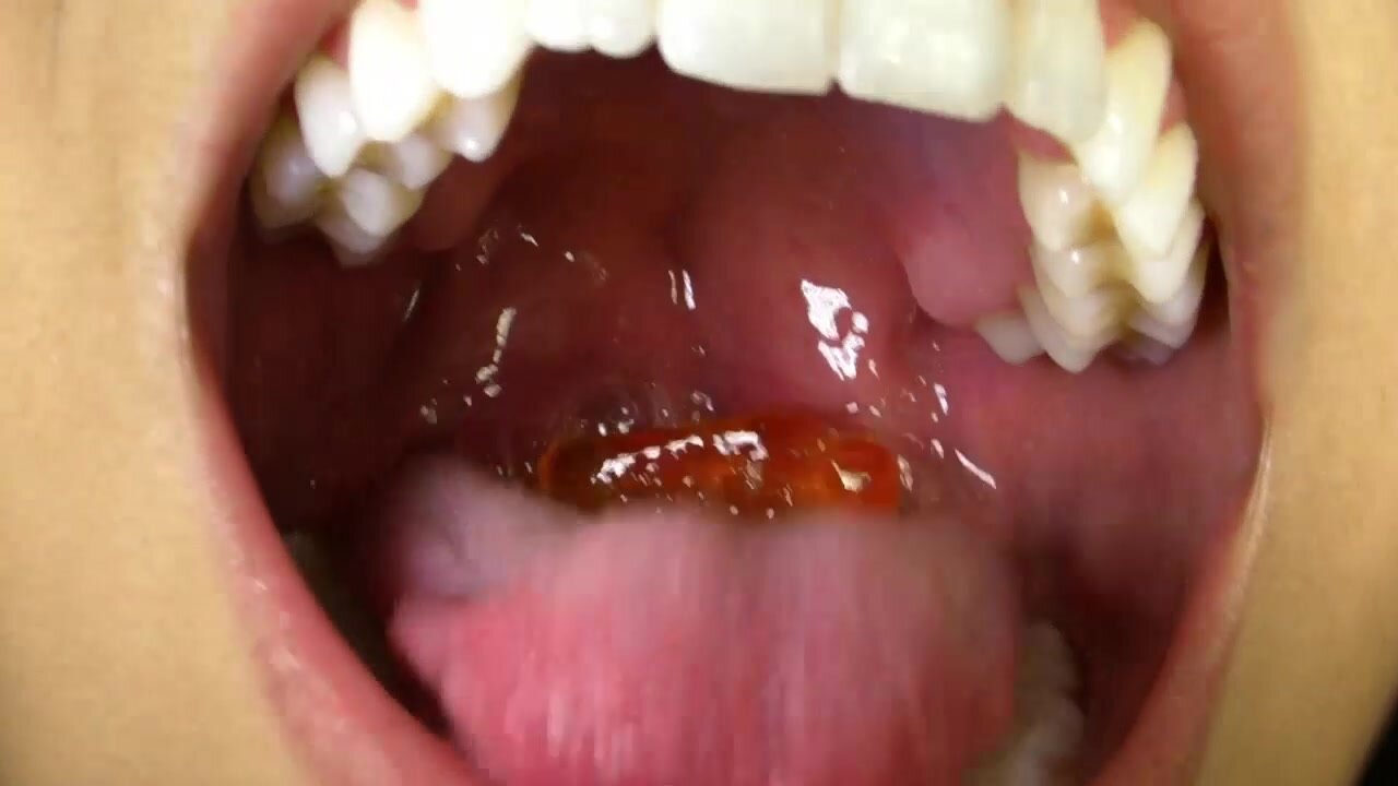 Girl gummy swallow - 1