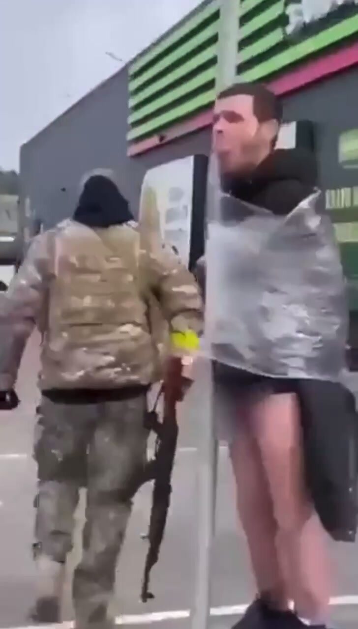 Soldiers Humiliate 2 Thieves