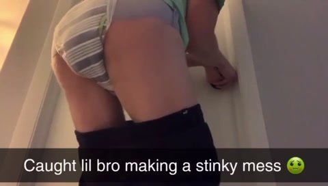 Twink desperate accident soiling pull ups